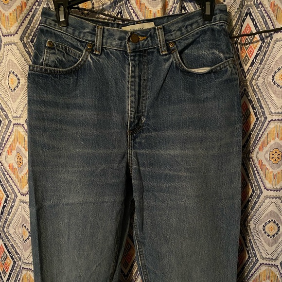 vintage high waisted straight leg jeans - Picture 9 of 9